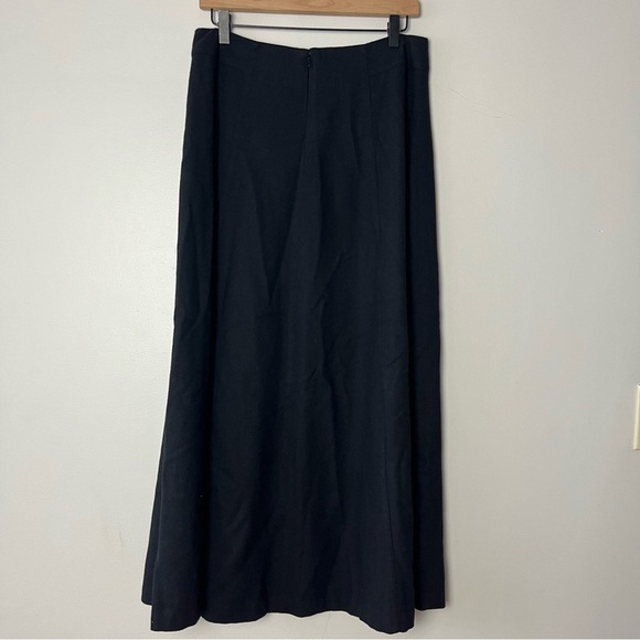 Eddie Bauer Dresses & Skirts - Eddie Bauer Black Wool Blend Maxi Skirt 12